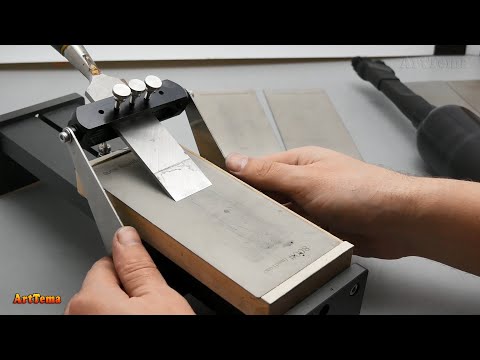 Видео: Как заточить стамеску до бритвенной остроты НОВИЧКУ 💎 Станок для заточки инструмента с Алиэкспресс