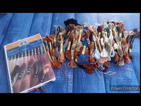 Видео: Нитки мулине СХС с двумя бирками с АлиЭкспресс/AliExpress