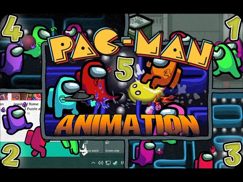 Видео: Pacman VS Among Us Анимация (Полный ФИЛЬМ)