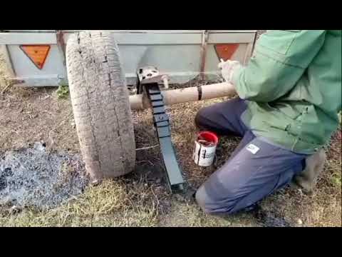 Видео: Ремонт прицепа. Часть3.