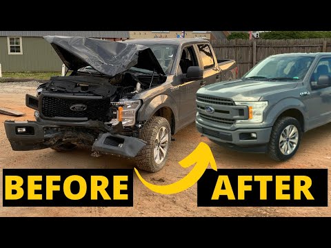 Видео: STX 4X4 2018 Ford F150 Полная реконструкция после списания с автомобиля от начала до конца