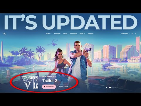 Видео: ТРЕЙЛЕР 3 СКОРО ВЫЙДЕТ!? Rockstar только что ОБНОВИЛИ САЙТ! (GTA 6)
