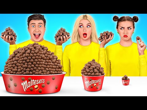 Видео: Большая, Средняя или Маленькая тарелка Челлендж #3 от Multi DO Challenge