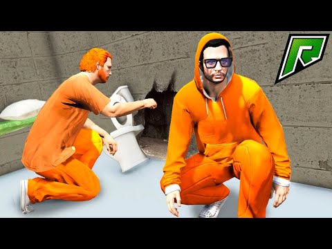 Видео: Побег из Тюрьмы по СЕКРЕТНОМУ ТОННЕЛЮ перед СМЕРТНОЙ КАЗНЬЮ! - GTA 5 RP Radmir (Моды ГТА 5)