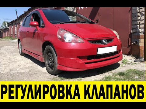 Видео: Honda FIT GD1, L13A Регулировка клапанов / Honda FIT GD1, L13A Valve adjustment