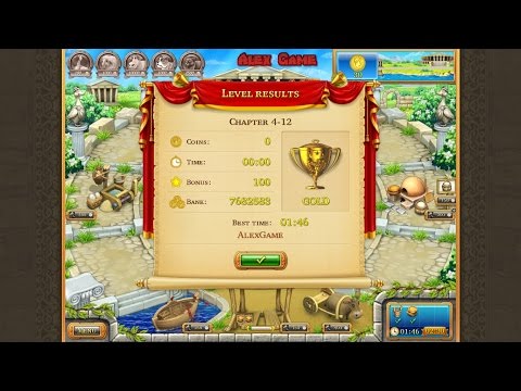 Видео: Farm Frenzy Ancient Rome Chapter 4-12 only GOLD Веселая ферма Древний Рим Глава 4-12 Золото