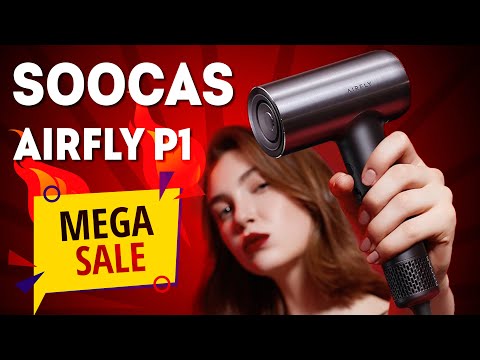 Видео: Soocas Airfly P1 — Идеальный фен для сушки и ухода за волосами