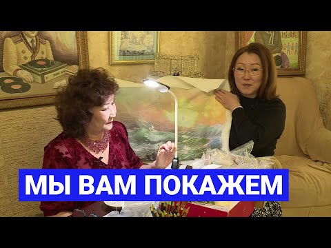 Видео: Мы вам покажем: Вышивка картин из бисера