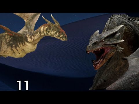 Видео: САМЕЦ против МЕЗОЗОЙСКИЙ ВИВЕРН Битва 11 ТУРНИР ДРАКОНОВ