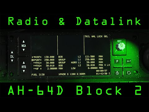 Видео: DCS | Апач | Радио и даталинк | 1