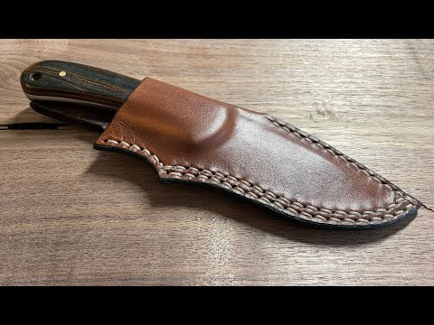 Видео: Мой любимый охотничий нож теперь в новых кожаных ножнах с воском | Buck 113 Ranger Skinner