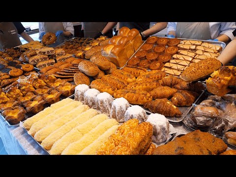 Видео: Вкусный хлеб и десерты, приготовленные в Корее