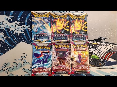 Видео: Распаковка бустеров Покемонов (Silver Tempest и Paldea Evolved)