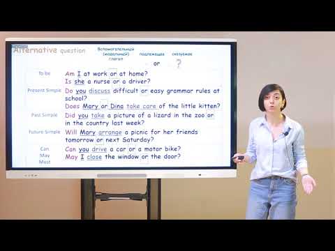 Видео: 11 класс. Английский язык. Типы вопросов