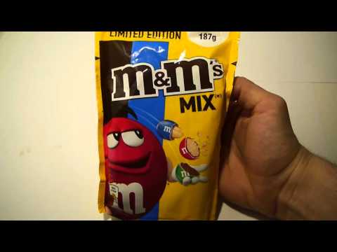 Видео: Пробуем немецкий m&m's