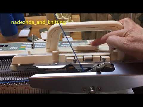 Видео: Вяжем рельефный жаккард