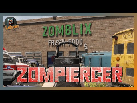 Видео: Битва за супермаркет! Еле прошли миссию ▶️ Zompiercer #46