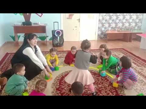 Видео: Текшемен ойын Балбөбек тобы Акмарал апай