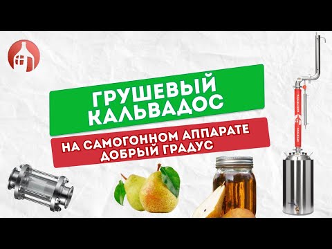 Видео: Делаем грушевый кальвадос самогонном аппарате Добрый Градус | Один из вкуснейших напитков!