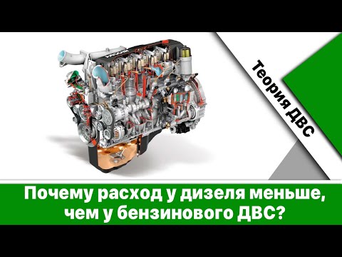 Видео: Почему дизель экономичнее бензинового ДВС?