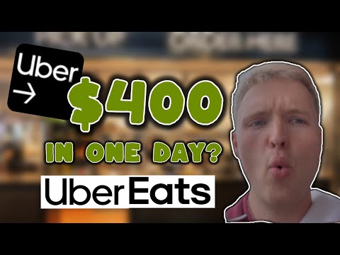 Видео: Можно ли заработать 400 долларов за ОДИН день на UBER EATS в 2025 году?