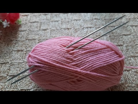 Видео: Всего 1 ряд! Классный двухсторонний узор на основе резинки 2х2. Находка для ШАРФОВ, снудов, шапок.
