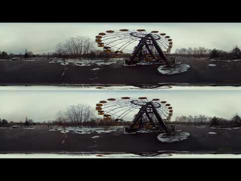 Видео: Чернобыль, Припять 3Д 360 8К. Экскурсия по не экскурсионным местам. Под саркофагом возле Реактора...
