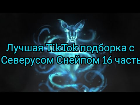 Видео: Лучшая TikTok подборка с Северусом Снейпом 16 часть