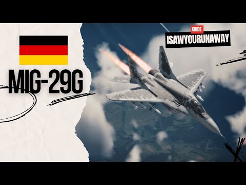 Видео: НАСТОЯЩИЙ топ ветки Германии - MiG-29G в #warthunder