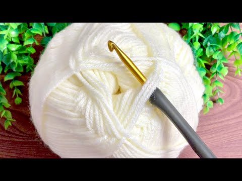 Видео: 1 РЯД! БЕЗУМНО ПРОСТО! Этот красивый узор крючком МЕНЯЕТ ПРАВИЛА ИГРЫ! Легкая Вязка крючком