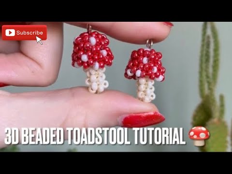 Видео: Учебное пособие по изготовлению 3D-мухомора из бисера