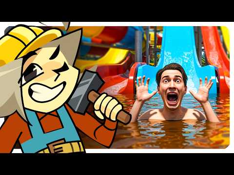 Видео: Я построил ХУДШИЙ аквапарк... в Waterpark Simulator