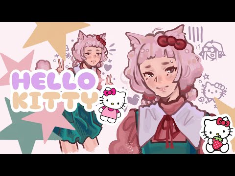 Видео: Хуманизирую HELLO KITTY☆