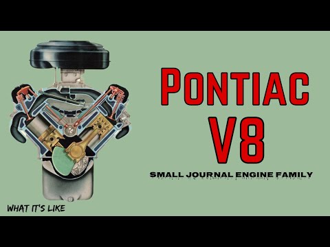 Видео: Семейство двигателей Pontiac V8 с малыми коренными подшипниками 287, 317, 347, 370, 389, 336, 326...