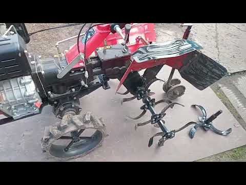 Видео: Огляд мотоблоку Форте 1000, активна фреза