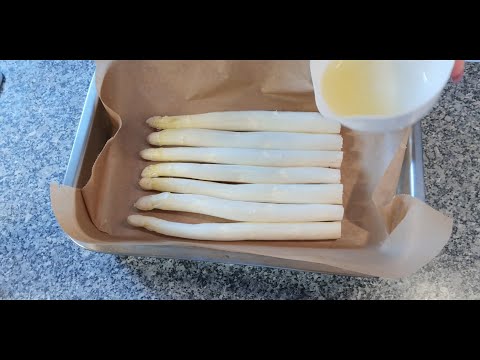 Видео: Спаржа.Спаржа в духовке.Spargel im Ofen.Asparagus in the oven