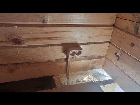 Видео: дом  #3    пол   электричество .