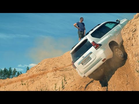 Видео: TOYOTA PRADO СОШЕЛ С УМА!  Полеты на бездорожье