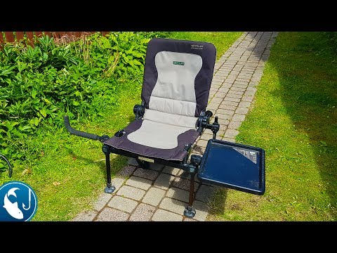 Видео: 🐟 Кресло Korum Standard Accessory Chair. Обзор фидерного кресла Корум стандарт