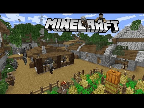 Видео: Сражение за деревню • Выживание Майнкрафт Серия 5