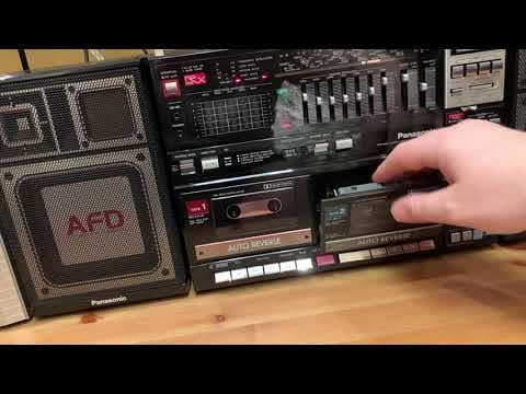 Видео: Битва Panasonic RX-CW200 против Victor PC-55