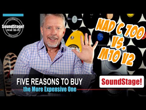 Видео: NAD C 700 против M10 V2 — 5 причин, почему лучше заплатить больше — SoundStage! Настоящий Hi-Fi (...