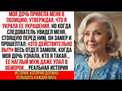 Видео: Дочь привела меня в полицию. Следователь увидел меня и замер: «Это Вы?!» Ведь никто не знал, что...