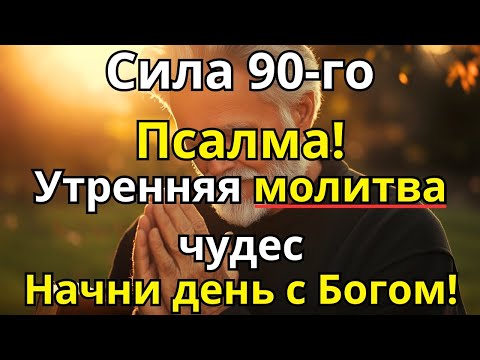 Видео: Начните день с 90-го псалма | Мощная утренняя молитва о благословенном начале дня