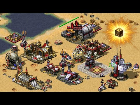 Видео: Испытайте острые ощущения от Crate Galore на карте Kikematamitos в онлайн-игре Red Alert 2