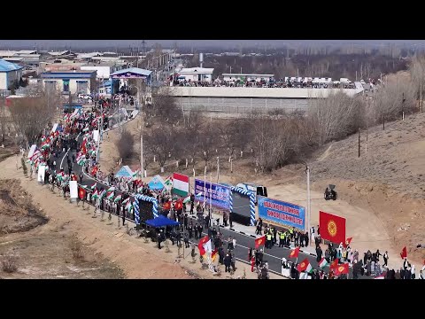 Видео: Маросими бозкушоии сарҳади Тоҷикистону Қирғизистон