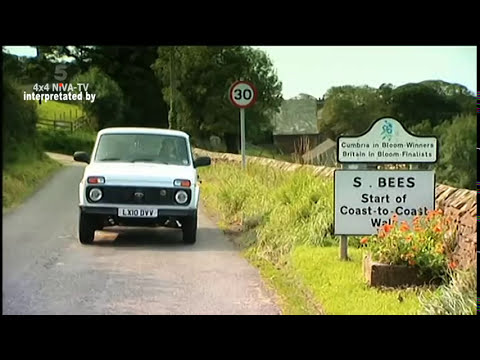 Видео: ЛАДА Нива на тесте в теле-шоу "Пятая передача". Русский перевод