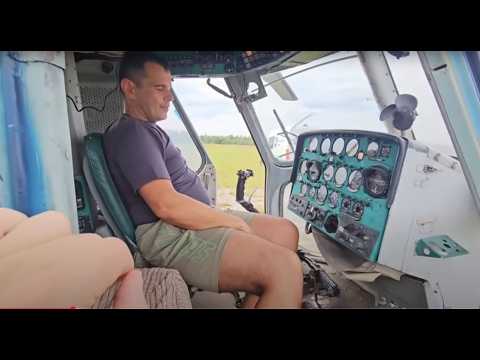 Видео: Везем вертолёт Ми-2 в гараж.
