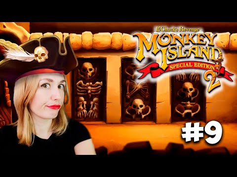 Видео: ГОЛОВОЛОМКИ/Остров Обезьян 2: Месть ЛеЧака / Monkey Island 2: LeChuck’s Revenge [Часть 9]