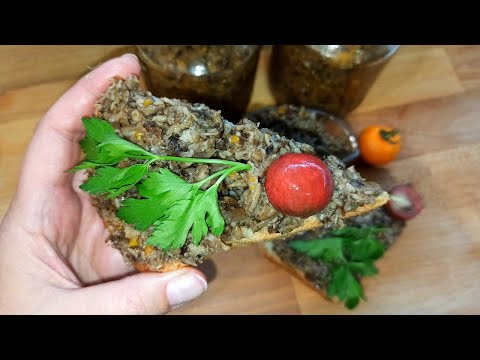 Видео: ГРИБНАЯ ИКРА из ОПЯТ ПО БАБУШКИНОМУ РЕЦЕПТУ!  Самая вкусная ГРИБНАЯ ИКРА НА ЗИМУ! Быстрый рецепт!